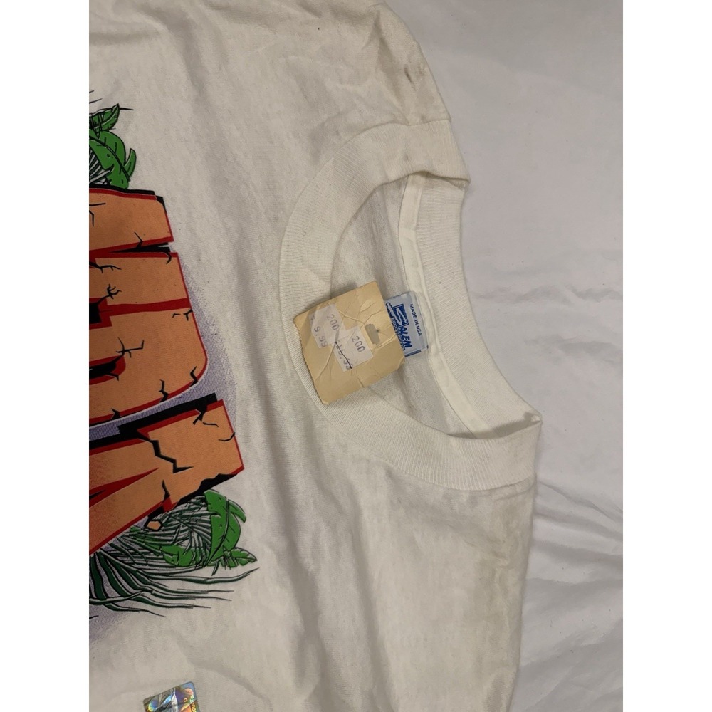 Vintage Nwt never worn Toronto Raptors  1994 Large T-shirt NBA Salem USA - Picture 7 of 13